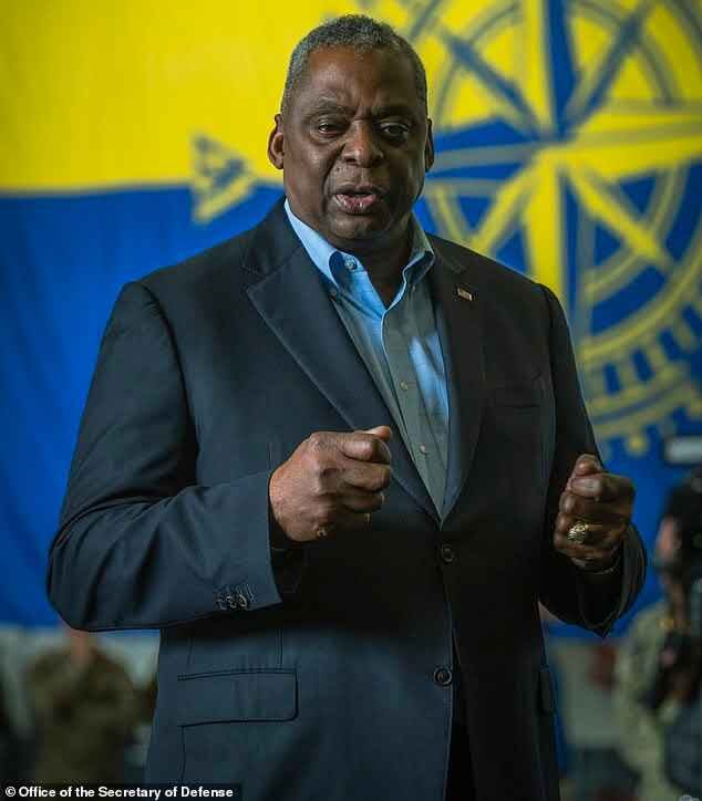 Click to enlarge Defense Secretary Lloyd Austin