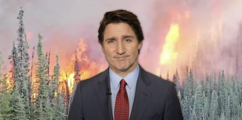 trudeau forest fires