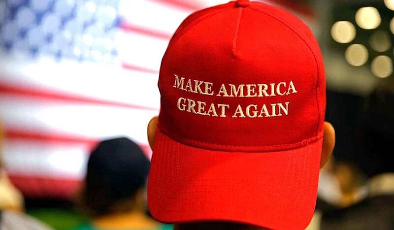 Click to enlarge maga hat trump supporter
