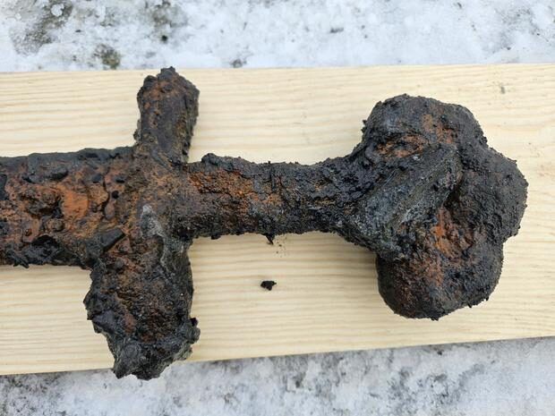 Click to enlarge ancient viking sword river poland