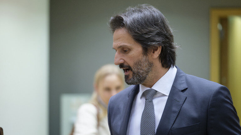 Slovakia's Minister of Defense Robert Kalinak