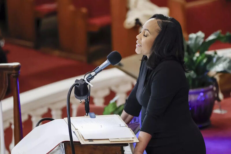 Click to enlarge fani willis Big Bethel AME Church