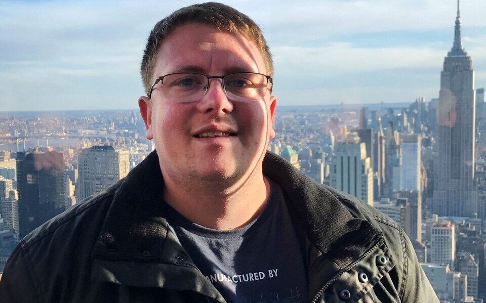 Click to enlarge Ben Hollobone on holiday in the US