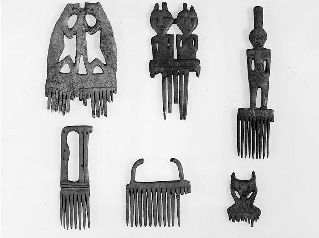 Click to enlarge Combs deer antlers Susquehannock Indians