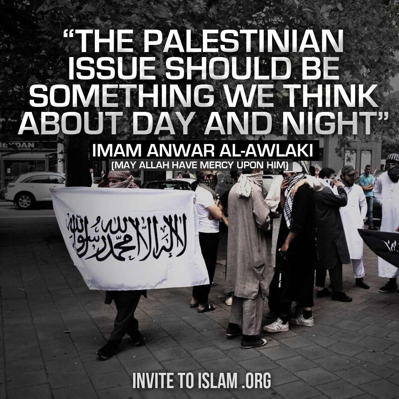 Click to enlarge Palestinian Protesters