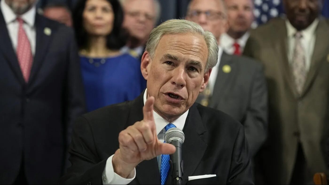 Click to enlarge Texas Gov. Greg Abbott
