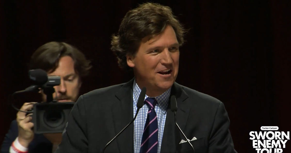Tucker Carlson canada tour