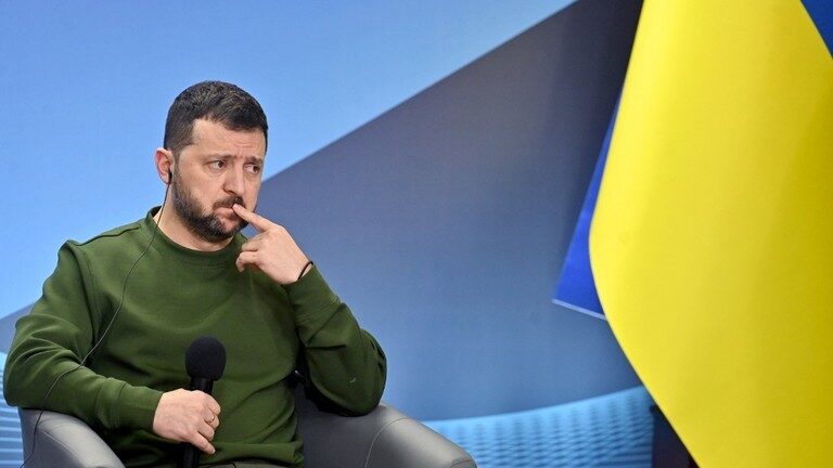 Ukrainian President Vladimir Zelensky