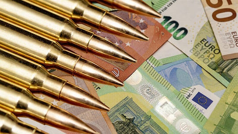 bullets weaponising currency seize russian assets euro