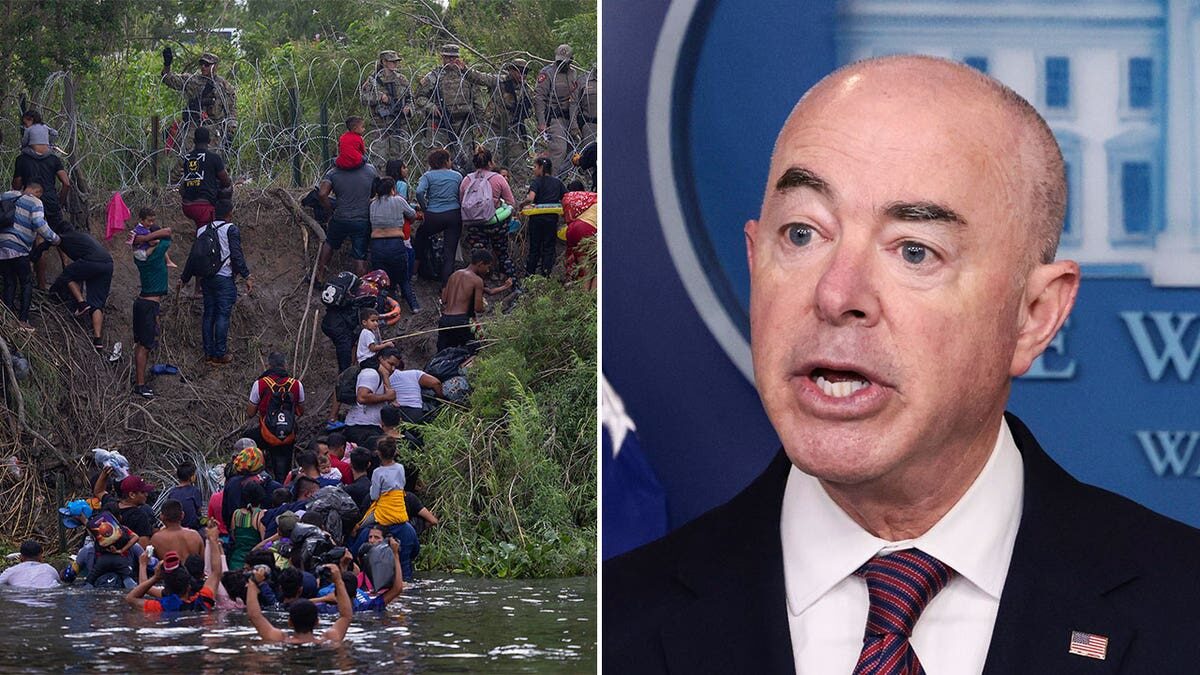 illegal migrants border mayorkas