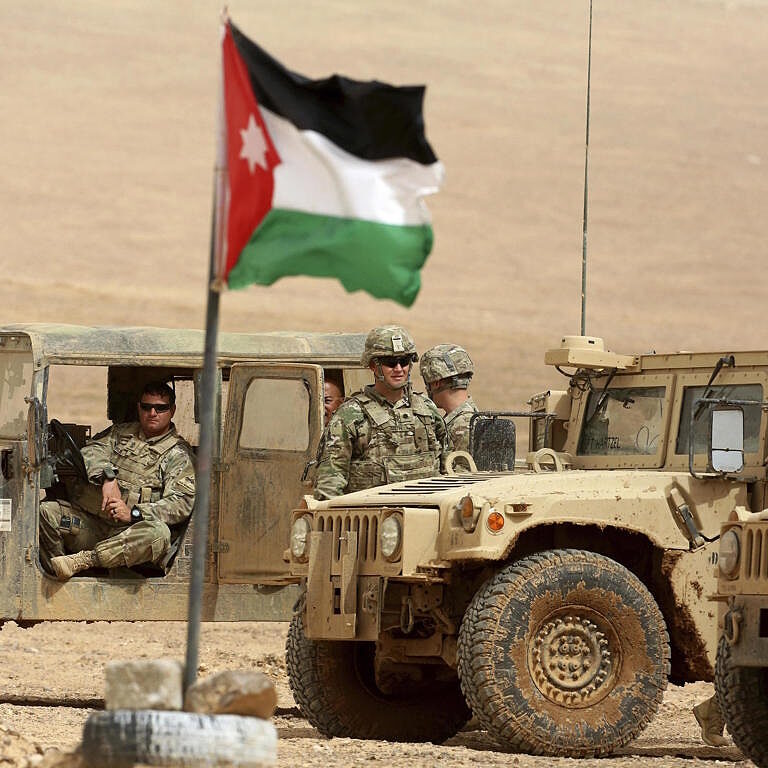 us jordan soldiers joint drill