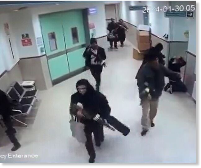 When he entered the room
