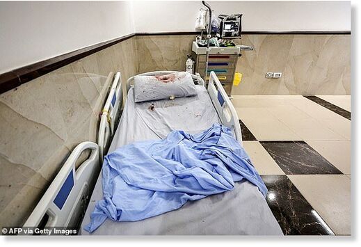Click to enlarge israel attack hospital