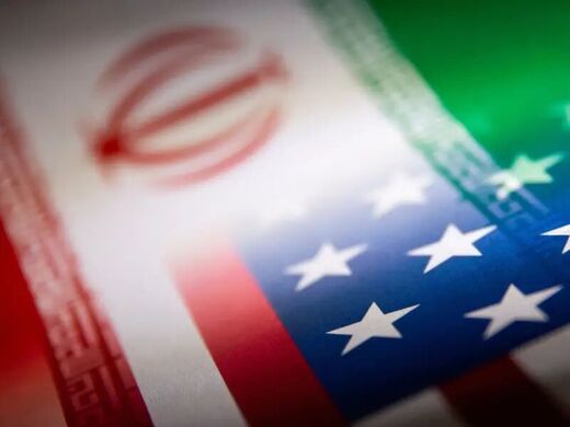 Click to enlarge flag iran us