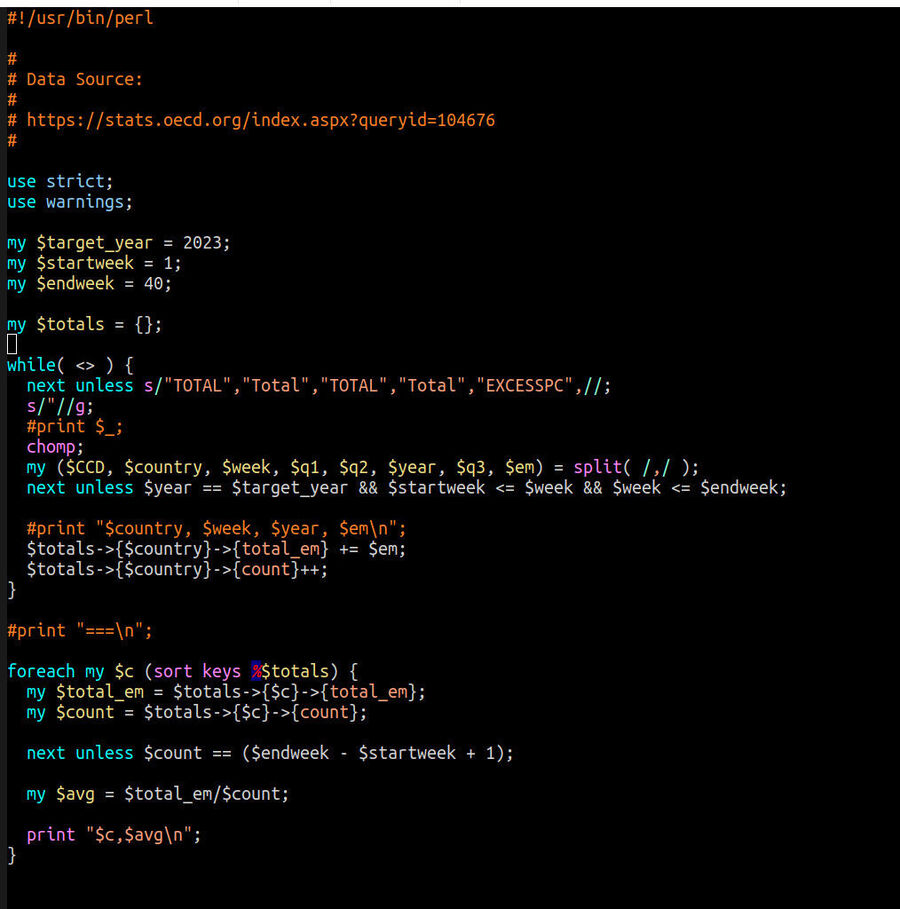 Perl script