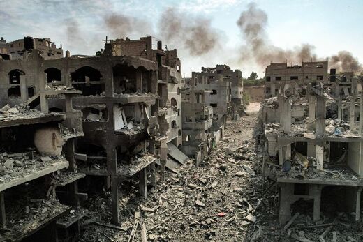 Click to enlarge Gaza destroyed