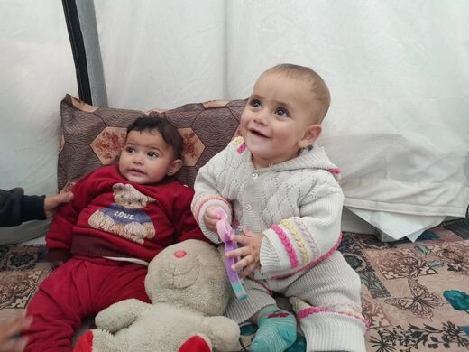 Click to enlarge Gazan children