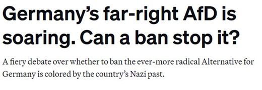 Click to enlarge Germany's far-right