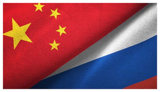 Flag China & Russia