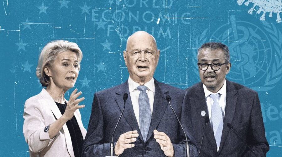 Davos van der leyen shwab