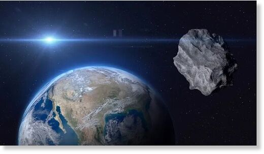stadium-size space rock