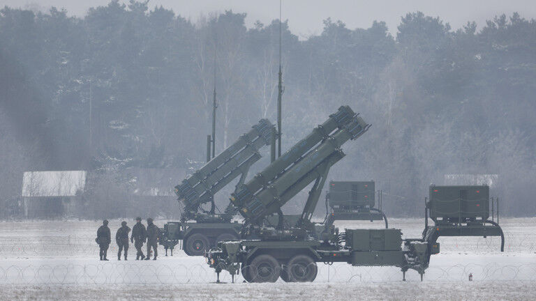 Click to enlarge Patriot missile launchers