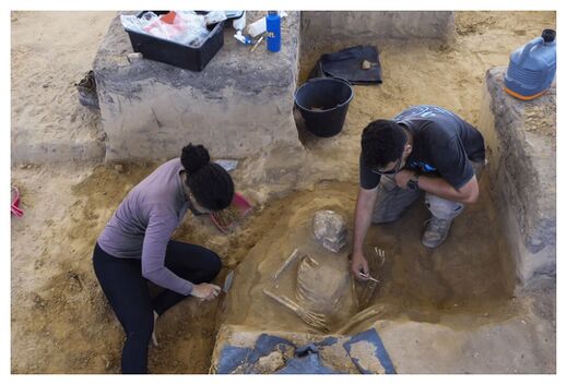 Click to enlarge Archaeological Dig