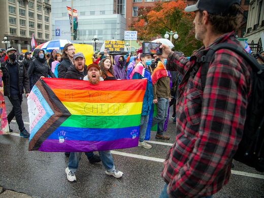 Protect Trans Kids activists