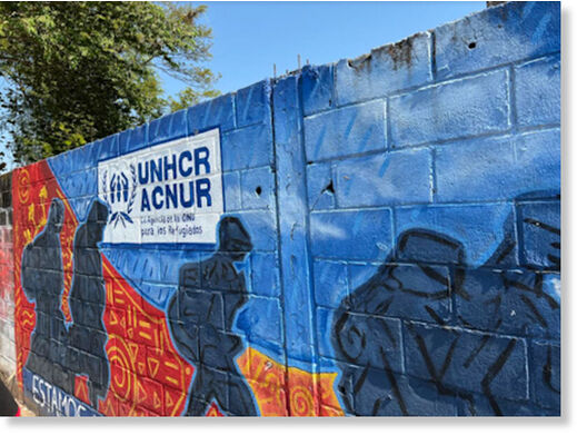 mural in Tapachula, Mexico