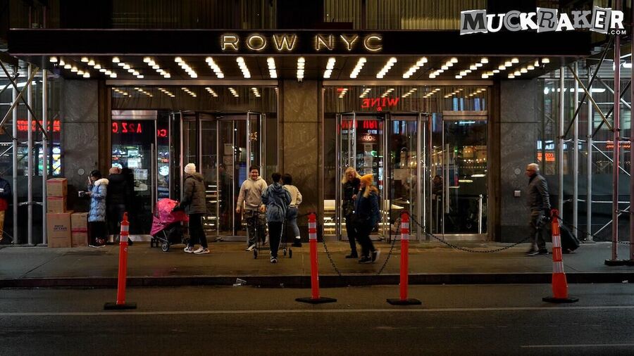 Click to enlarge the row hotel illegal aliens new york city