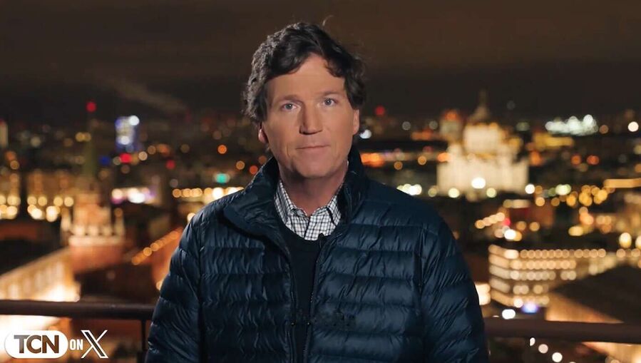 tucker carlson moscow satire
