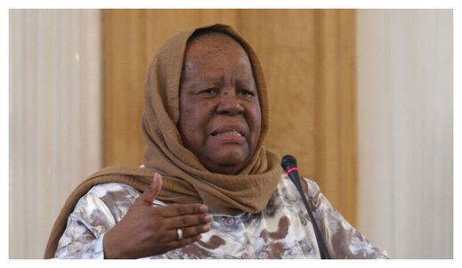 South Africa's Foreign Minister Naledi Pandor.