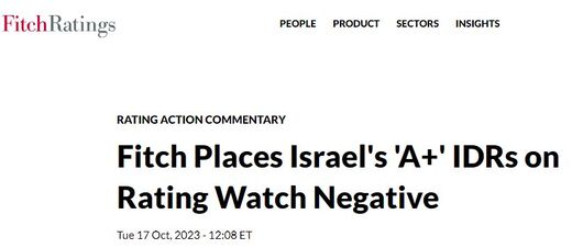 Fitch ratings  of Israel