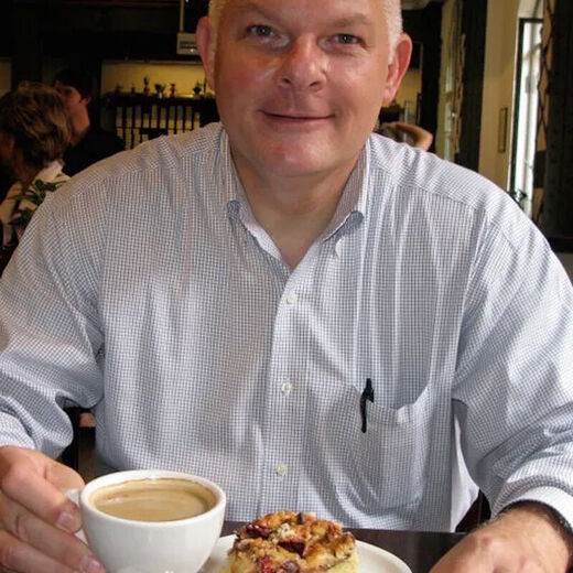 Click to enlarge Prof. Fred Hoffman, Mercyhurst University