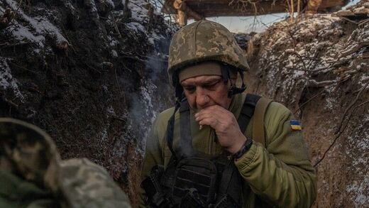 Ukrainian soldier