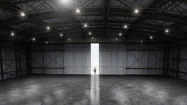 Empty hall