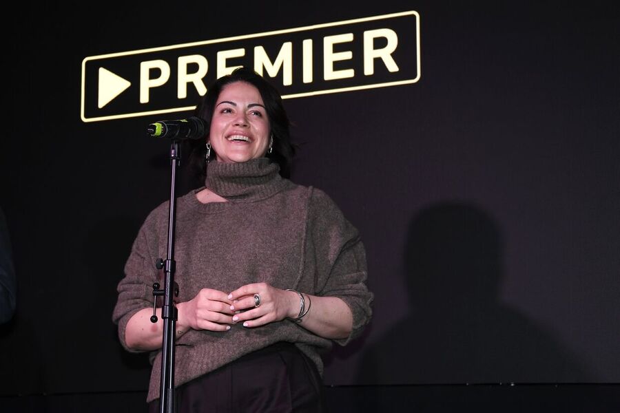Click to enlarge PREMIER ex-CEO Sofya Mitrofanova at the presentation of the PREMIER online cinema.