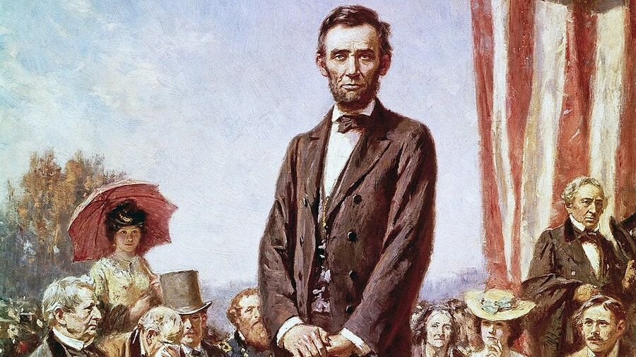painting young abraham lincoln