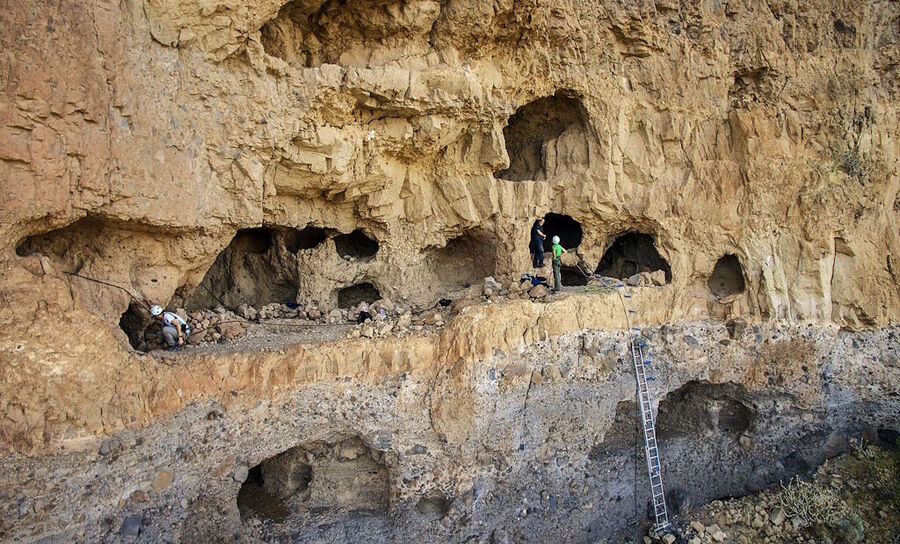Click to enlarge ancient grain storage canary islands