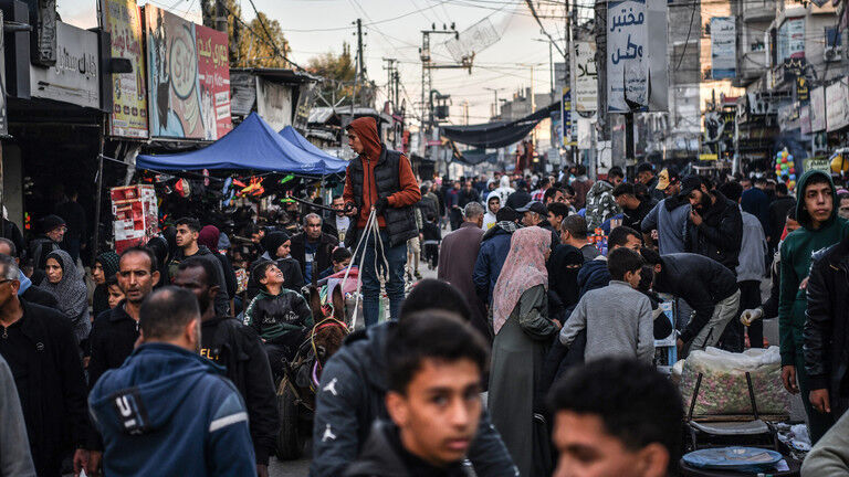 Refugees in Rafah, Gaza, February 10, 2024.