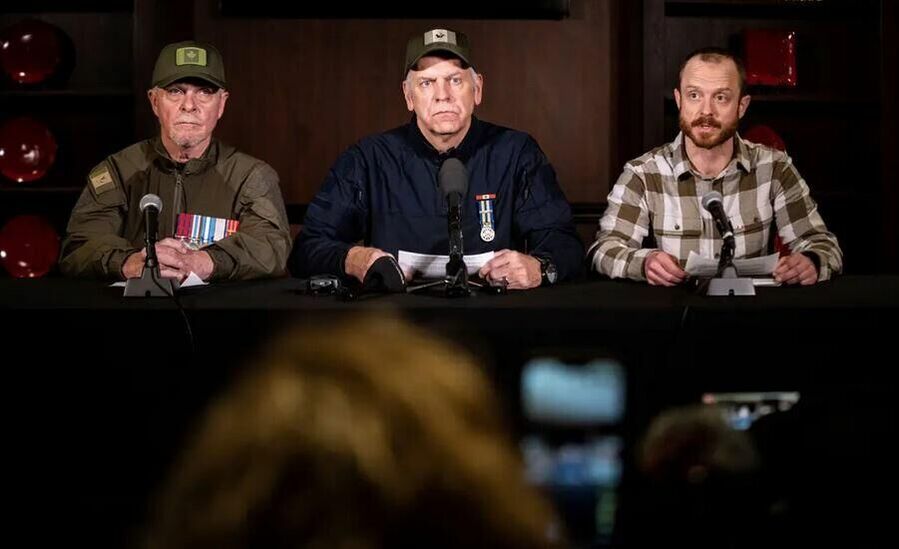 Vincent Gircys   Eddie Cornell  Danny Bulford  freedom convoy canada