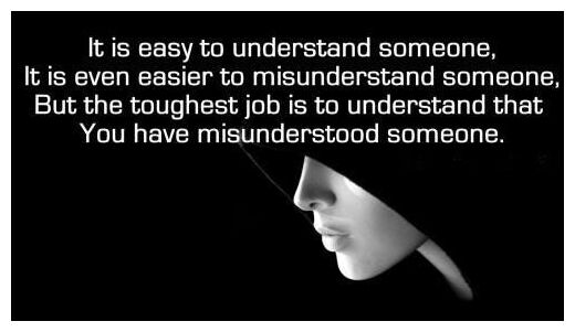 Understanding