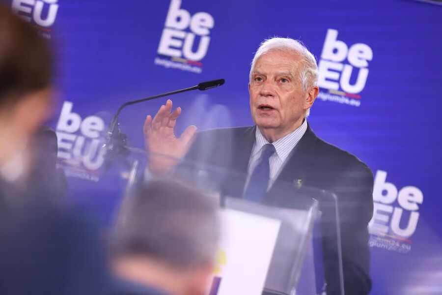 Click to enlarge EU foreign affairs chief Josep Borrell