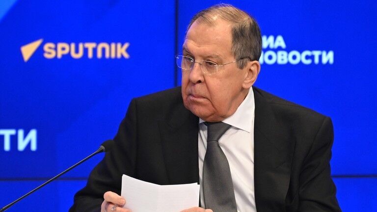Russian Foreign Minister Sergey Lavrov.