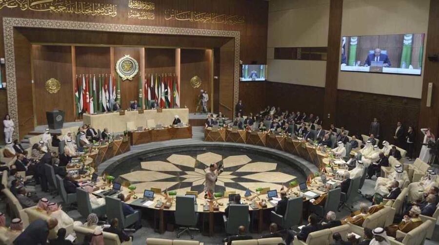 Click to enlarge arab league meeting egypt