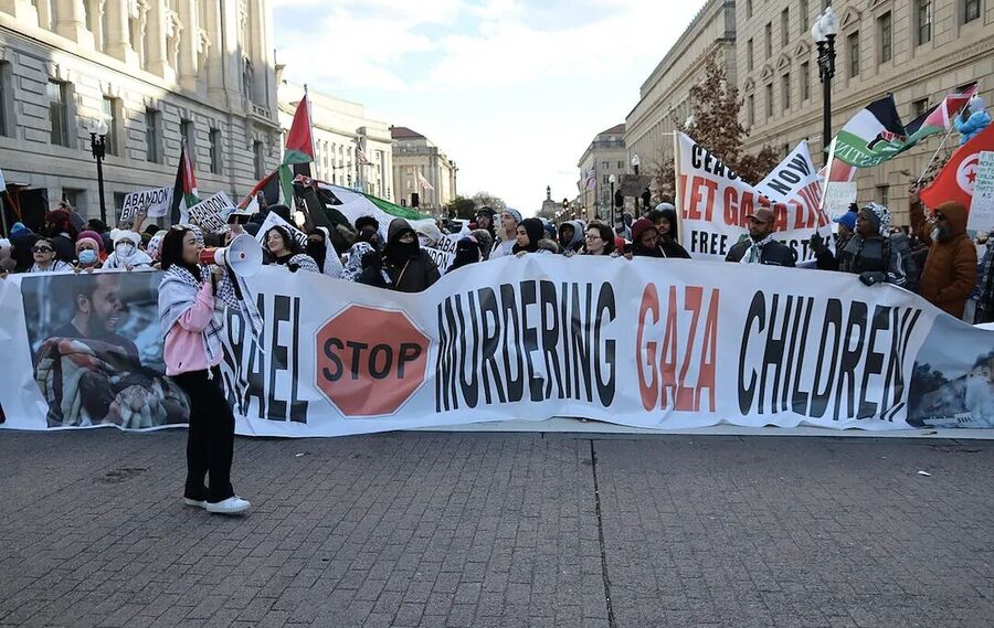 gaza protest