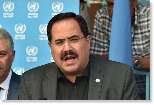 Click to enlarge Former Palestinian minister of education Sabri Saidam