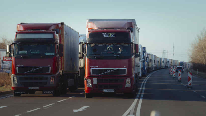 Ukrainian trucks