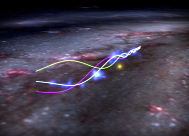 Click to enlarge wave structure galaxy