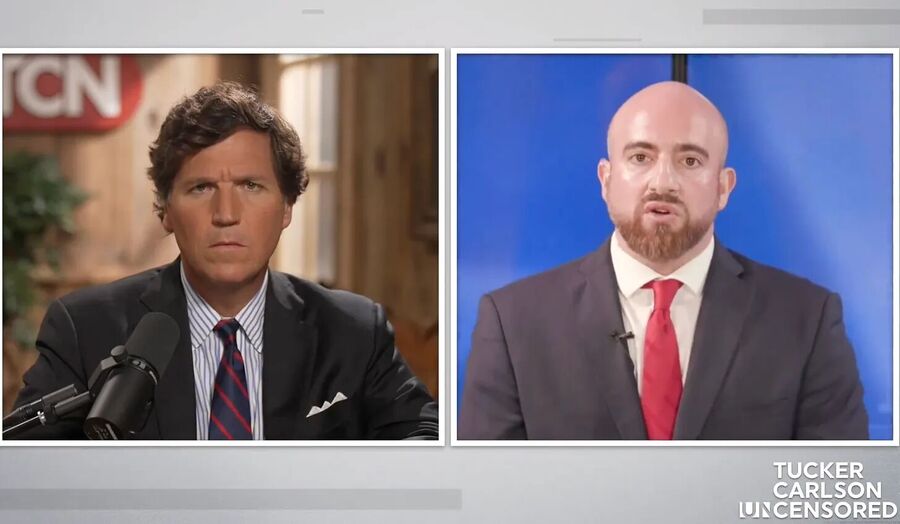 Mike Benz and Tucker Carlson